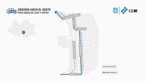Martes 26 de noviembre: Cierre total de circulación en rambla portuaria de Montevideo por obra Viaducto