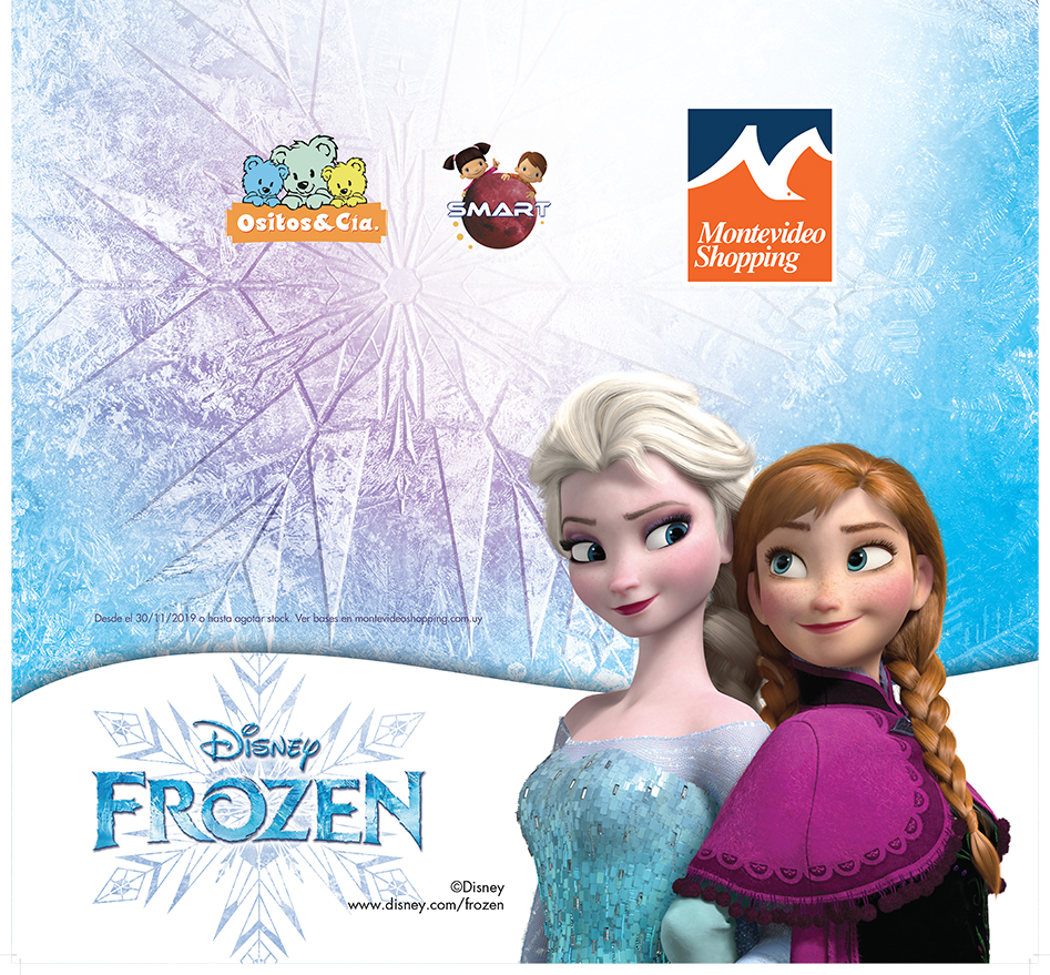 Montevideo Shopping se une al lanzamiento mundial de Frozen 2