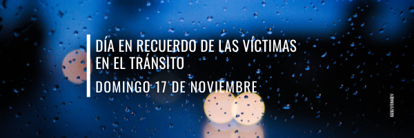 Día en Recuerdo de las Víctimas en el Tránsito