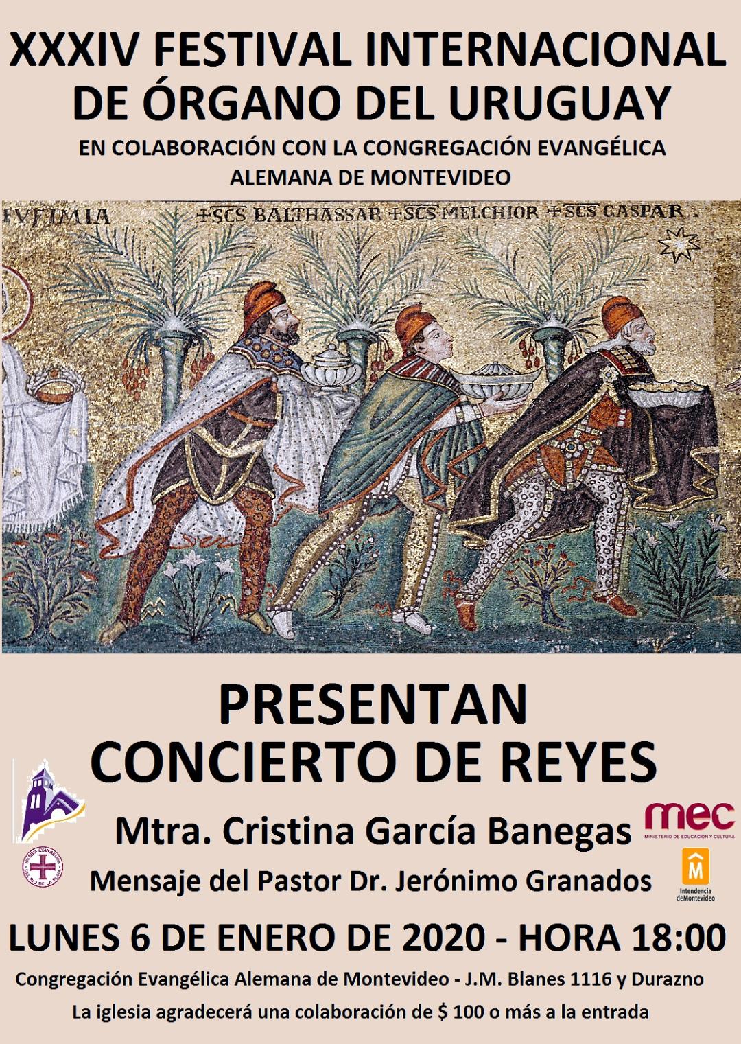 Concierto de Reyes en Congregación Evangélica Alemana de Montevideo
