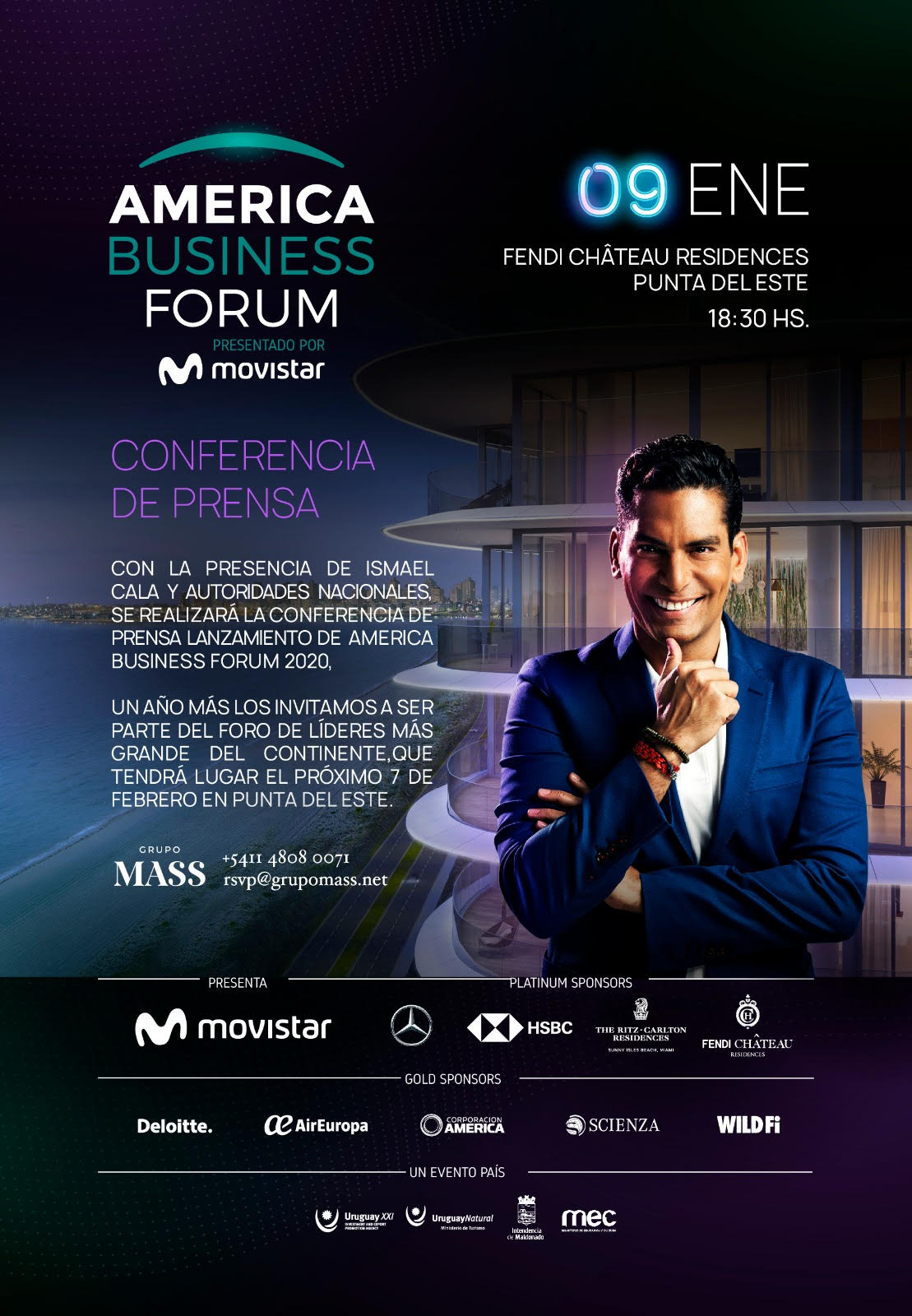 America Business Forum 2020: El carismático e influyente Ismael Cala le da el puntapié inicial