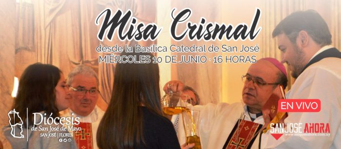 Mons. Arturo Fajardo presidirá la Misa Crismal el miércoles 10 de junio