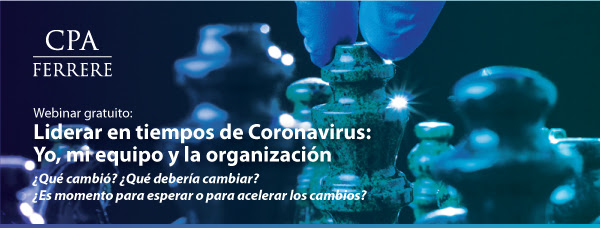 Webinar CPA sobre Liderar en tiempos de Coronavirus: Yo, mi equipo y la organización