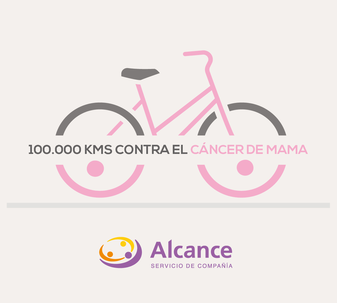 Alcance 100 mil KM contra el cáncer de mama