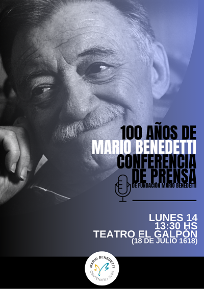 100 años de Mario Benedetti en el Teatro El Galpón