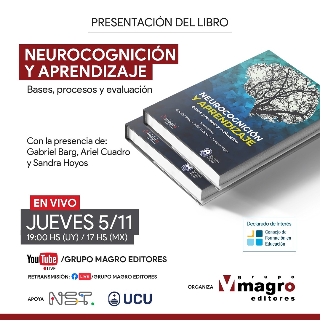 Grupo Magro Editores presenta el libro sobre Neurocognición y Aprendizaje
