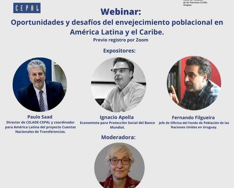 Webinar: “Oportunidades y desafíos del envejecimiento poblacional en América Latina y el Caribe”