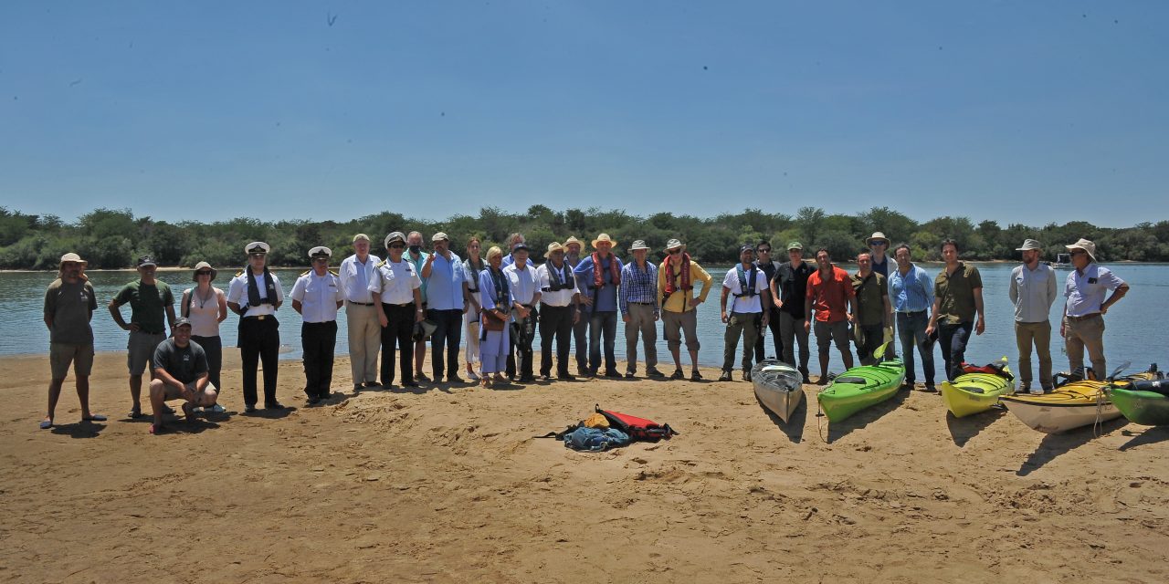 Presidente Lacalle Pou visitó proyecto binacional ecoturístico ubicado en Esteros de Farrapos