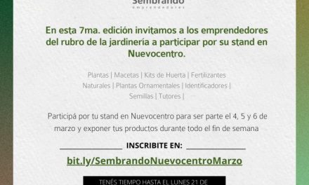 Sembrando presenta la 7ma. edición de stands en Nuevocentro Shopping