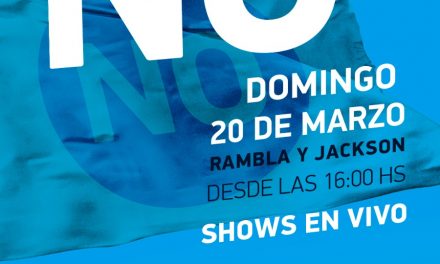 Domingo 20: #AgiteCeleste por el NO de los jóvenes del Partido Nacional en Montevideo