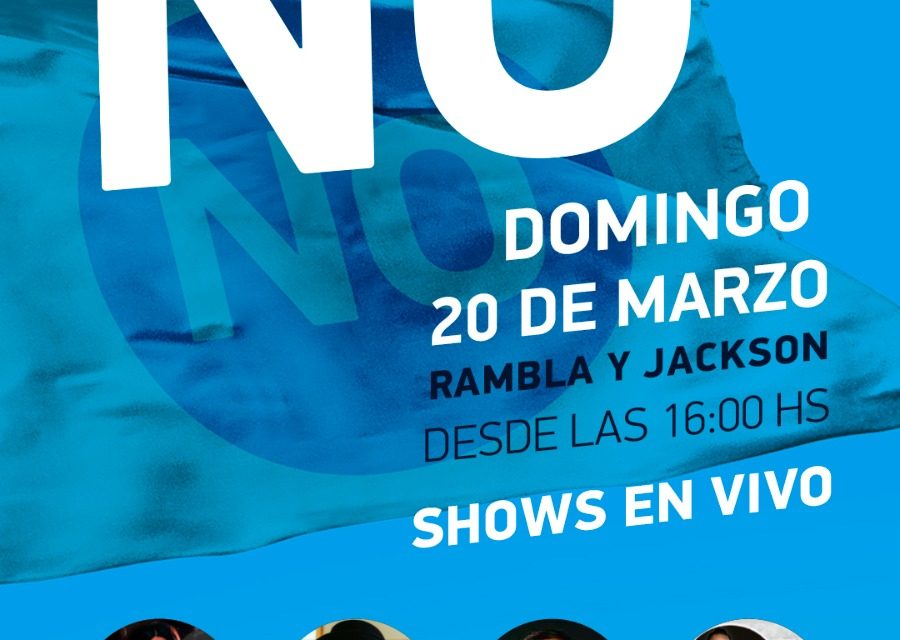 Domingo 20: #AgiteCeleste por el NO de los jóvenes del Partido Nacional en Montevideo