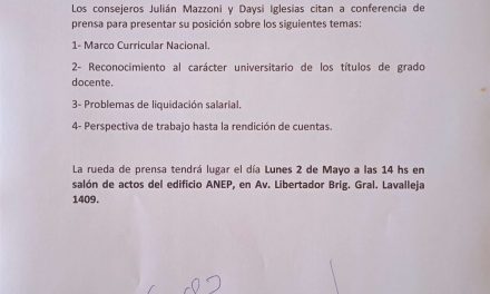 Rueda de prensa de los consejeros del CODICEN, Julián Mazzoni y Daysi Iglesias