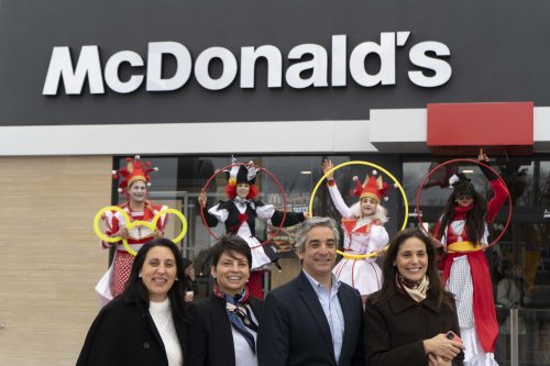 McDonald's Car One, Yessica González, Yanina Fernández, Ricardo Méndez y Paula Espasandín