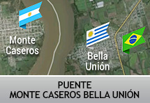 ¿En qué etapa está la concreción del puente Bella Unión –  Monte Caseros?