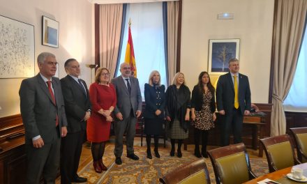 Nutrida agenda de Argimón en España: Escuela de Gobierno, mayor cooperación, y apoyo a iniciativa del Parlatino