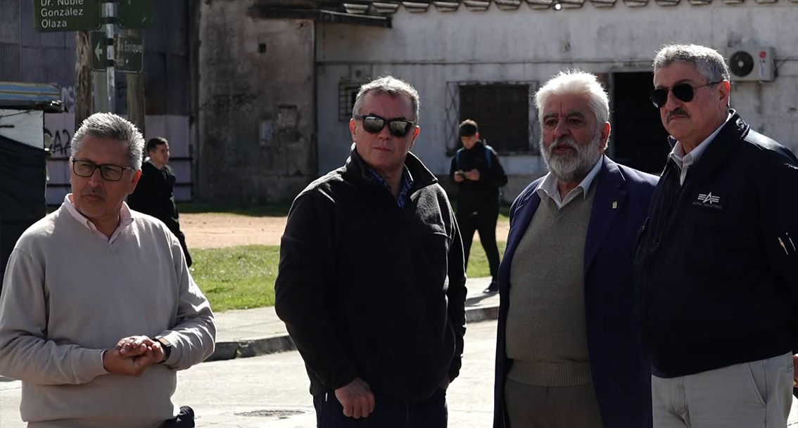 Alcalde Pereyra y Pígola intercambiaron para mejorar el ordenamiento del tránsito en San Carlos