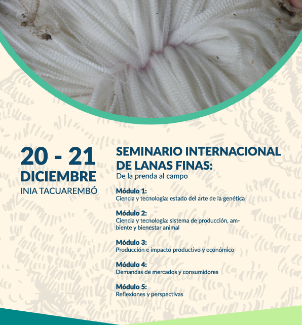 Seminario internacional de lanas finas: de la prenda al campo