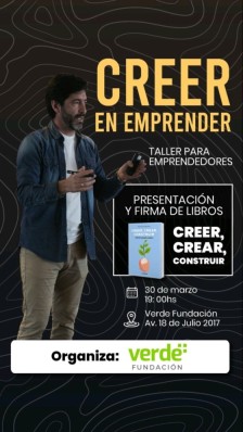 Fundación Verde: Marcelo Da Costa Porto presenta su libro «Creer, Crear, Construir: Liderá tu propio camino»