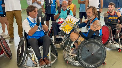 Rugby en silla de ruedas
