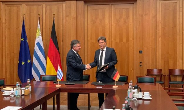 Uruguay y Alemania acuerdan cooperar para promover la transición energética