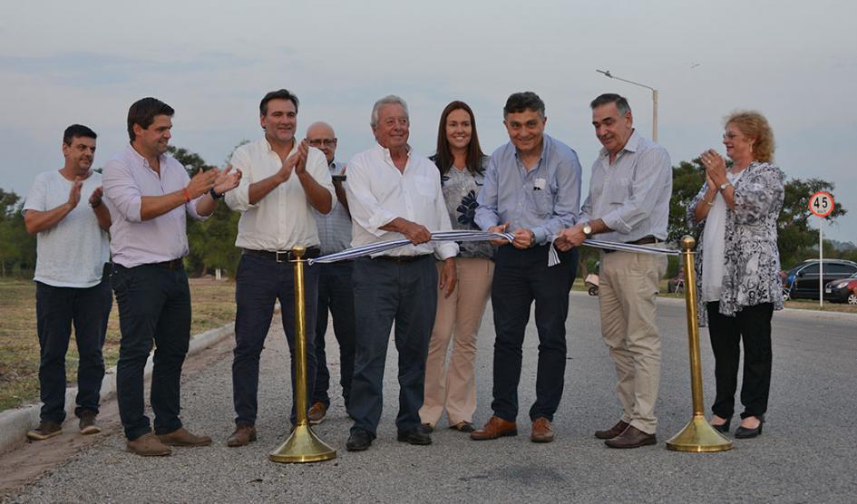 OPP e Intendencia de Colonia inauguraron obras de remodelación vial en Carmelo por 39 millones de pesos
