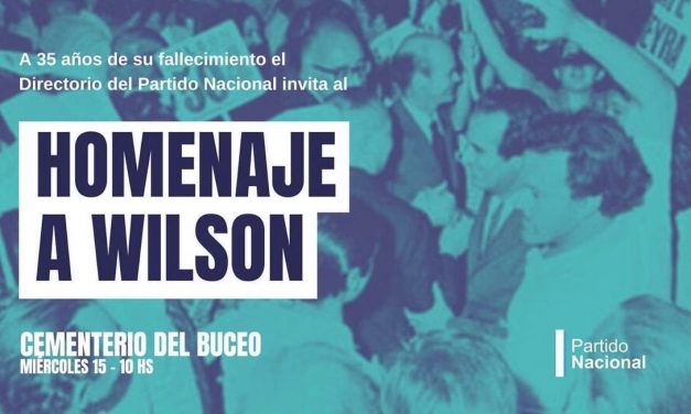 PN homenajea a Wilson Ferreira Aldunate