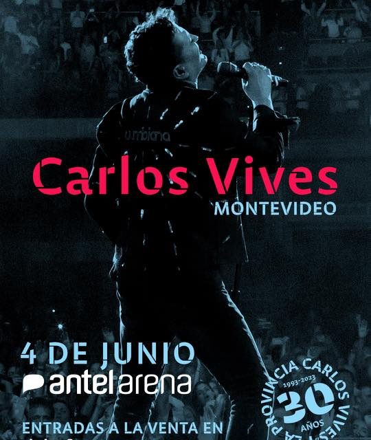 Carlos Vives y La Provincia llegan a Montevideo