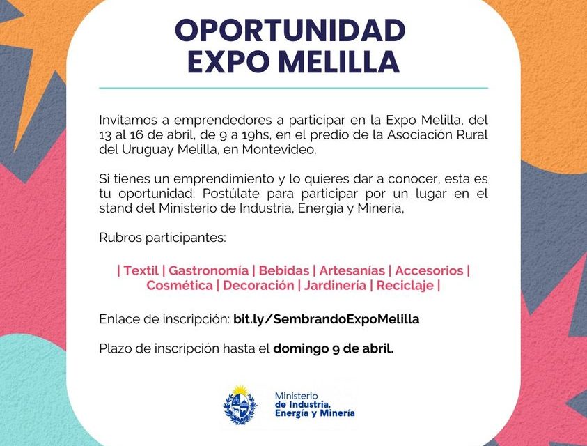 Atención Emprendedores: Oportunidad Expo Melilla