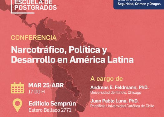 Conferencia Narcotráfico, política y desarrollo en América Latina