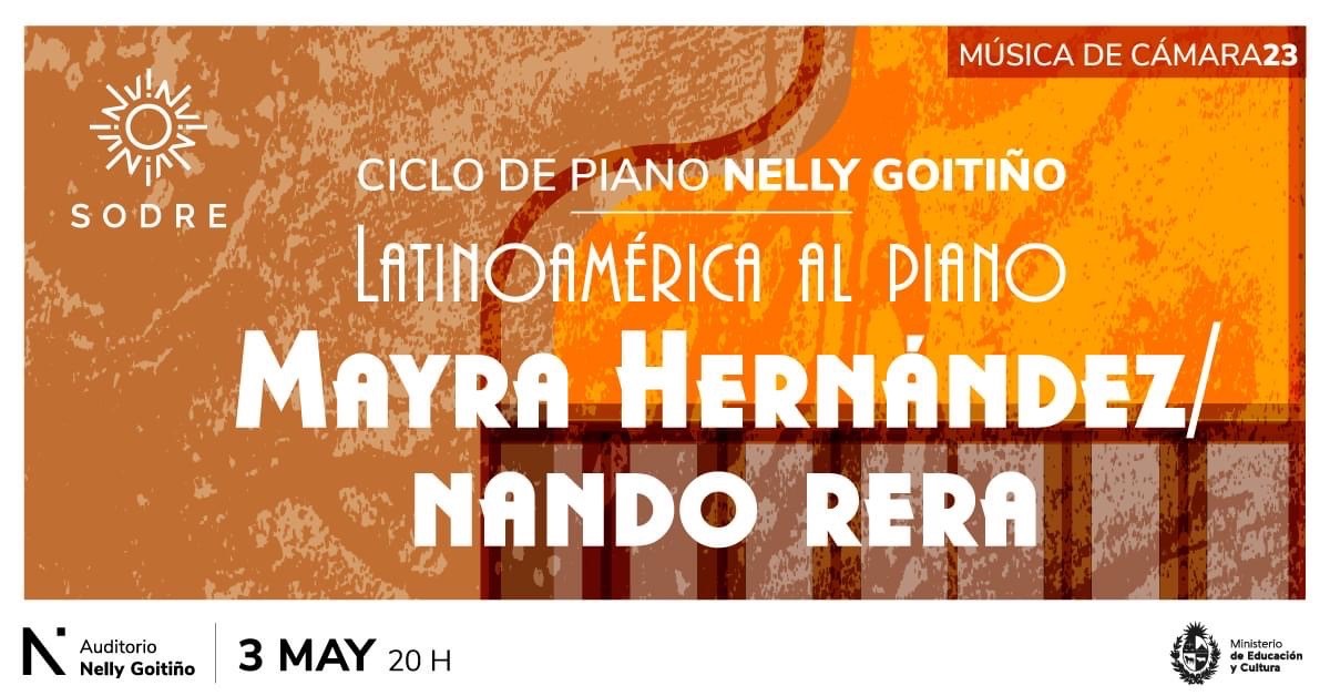 Comienza el “Ciclo de piano Nibya Mariño» de la Temporada de Música de Cámara 2023
