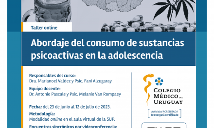 Taller on line: Abordaje del consumo de sustancias psicoactivas en la adolescencia