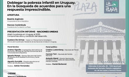 Conversatorio en el Parlamento: Delegar la pobreza infantil en Uruguay