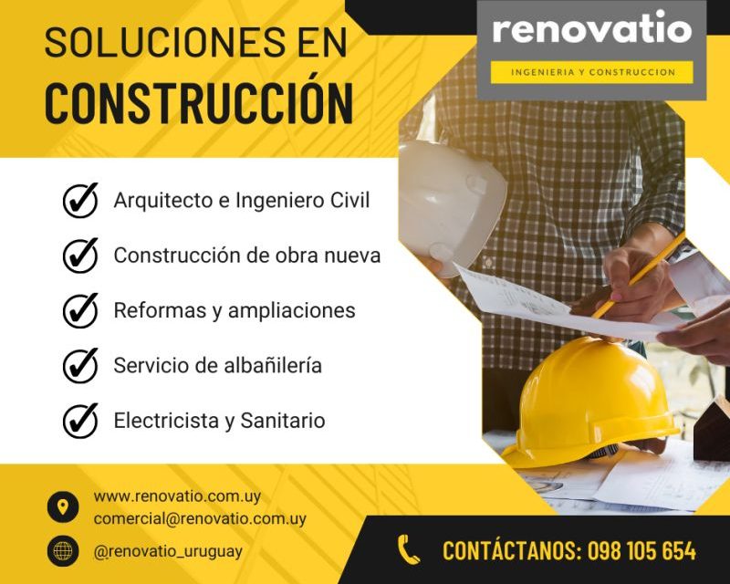 Renovatio: la solución en Construcción en general y Mantenimiento Industrial, especializados en GLP y Gas Natural