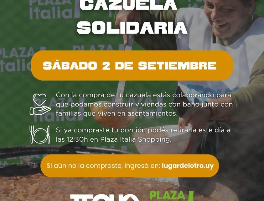 Cazuela solidaria para Techo
