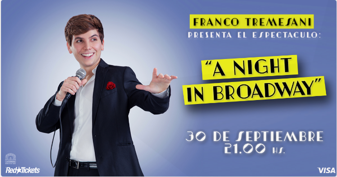 Franco Tremesani presenta A NIGHT IN BROADWAY