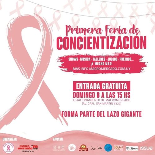 Feria Concientización cáncer de mama