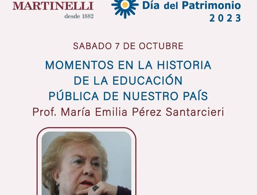 Día del Patrimonio 2023 en Martinelli: ¿Quién es la invitada especial?