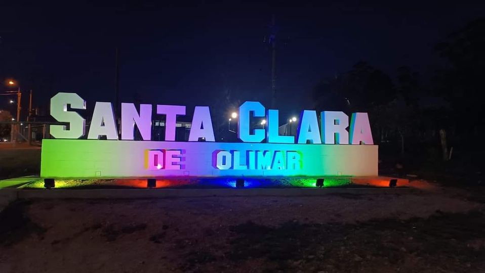 ¿Qué te parece cómo quedó la colocación del nombre de Santa Clara de Olimar?