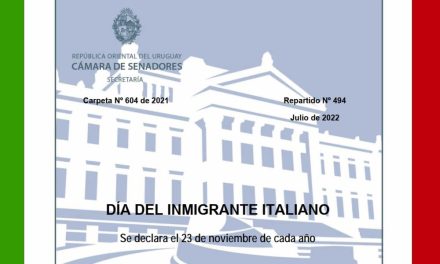 Conmemoración del Día del Inmigrante italiano y del lanzamiento del sello postal