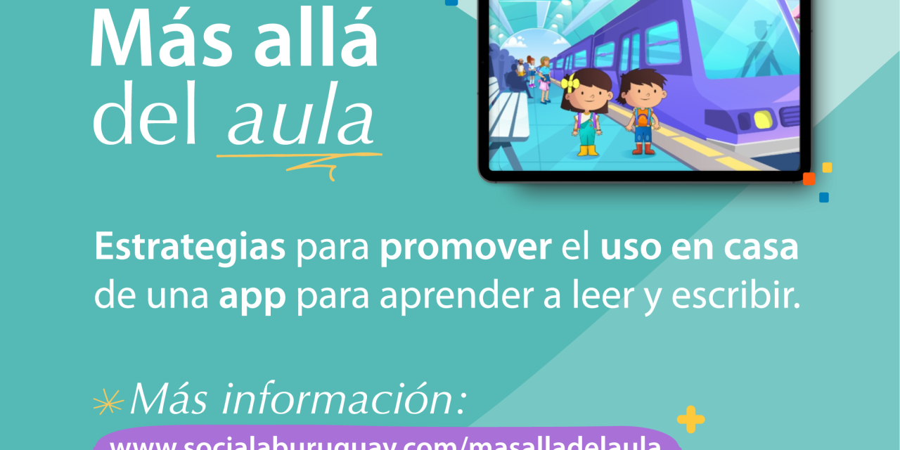 Fundación Ceibal convoca a presentar ideas para promover el uso en casa de una app de lectoescritura