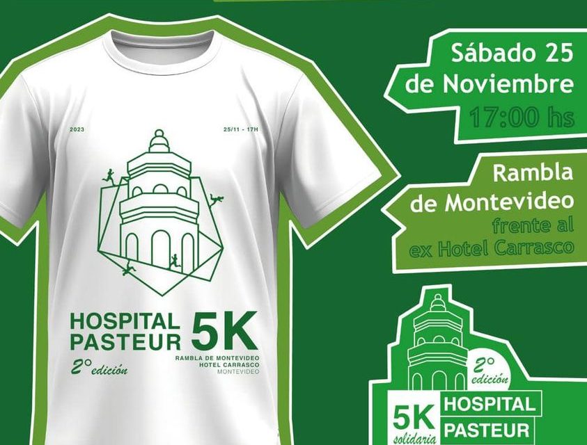5 K Solidaria a beneficio del Hospital Pasteur y POP UP Montevideo