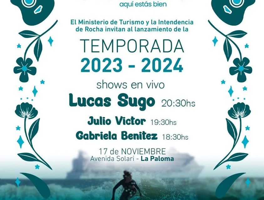 Lanzamiento de Temporada 2023-2024 en La Paloma