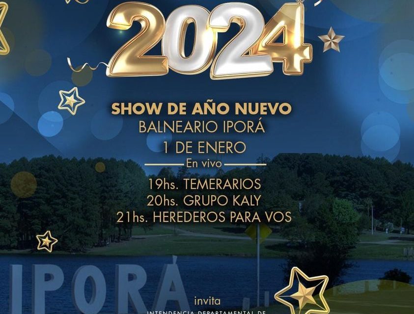 Show de Año Nuevo en Balneario Iporá