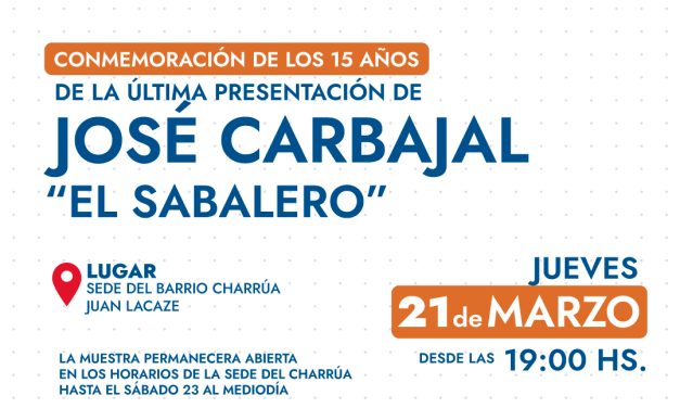 Celebración de la Memoria de José Carbajal «El Sabalero»