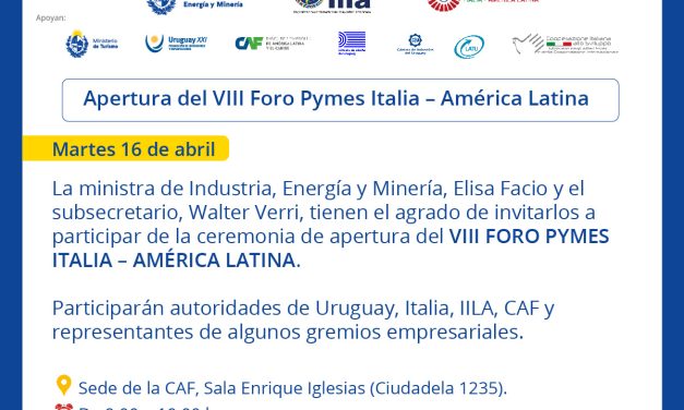 Apertura del Foro Pymes Italia-América Latina
