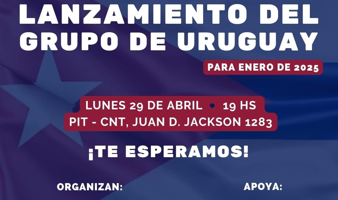 Coordinadora de Apoyo a la Revolución Cubana – PITCNT por 30 Brigada Suramericana de trabajo voluntario y solidario