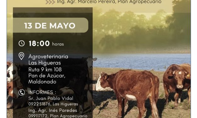 Jornada abordará Cambio climático y el campo, y Gestión del Pasto