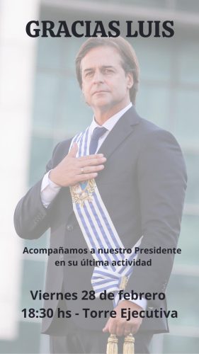 Lacalle Pou 28 de Febrero